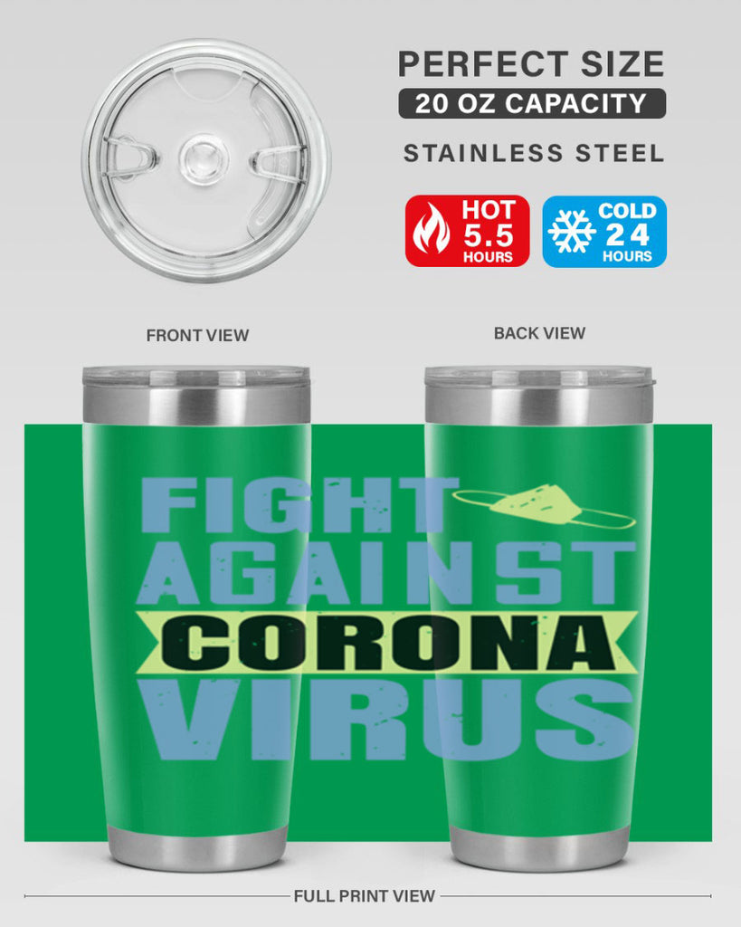 fight against corona virus Style 42#- corona virus- Cotton Tank