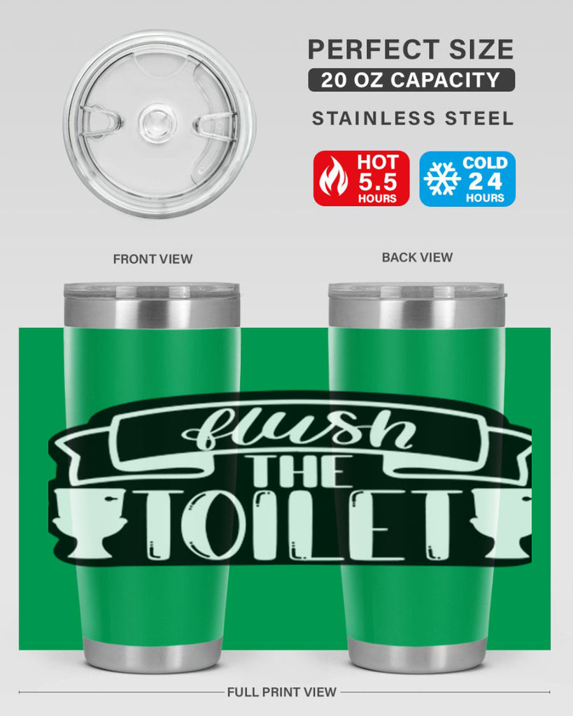 flush the toilet 40#- bathroom- Tumbler