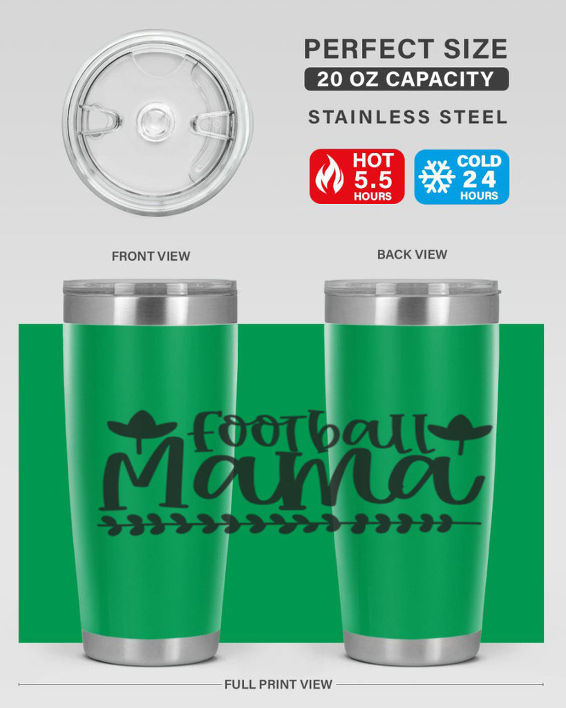 football mama 409#- mom- Tumbler