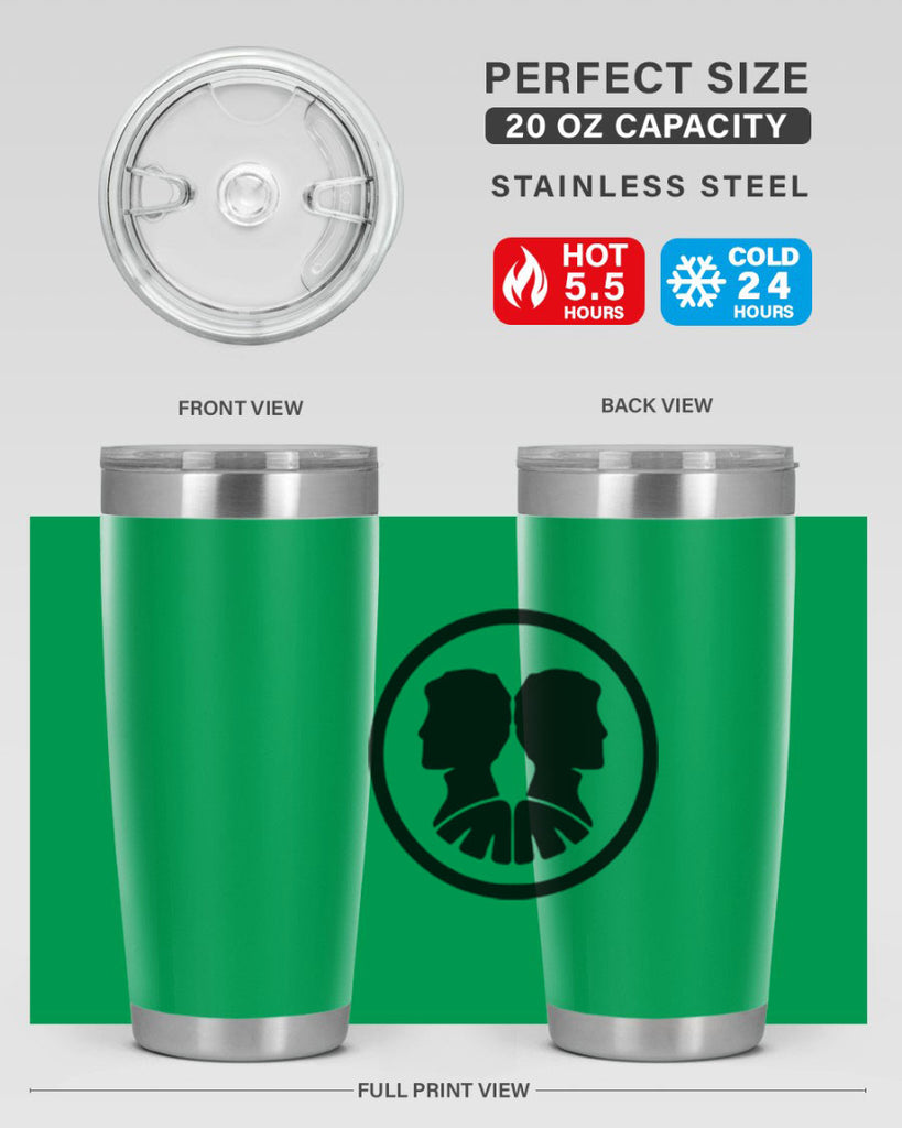 gemini 238#- zodiac- Tumbler