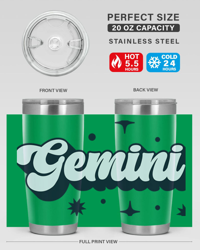 gemini 240#- zodiac- Tumbler