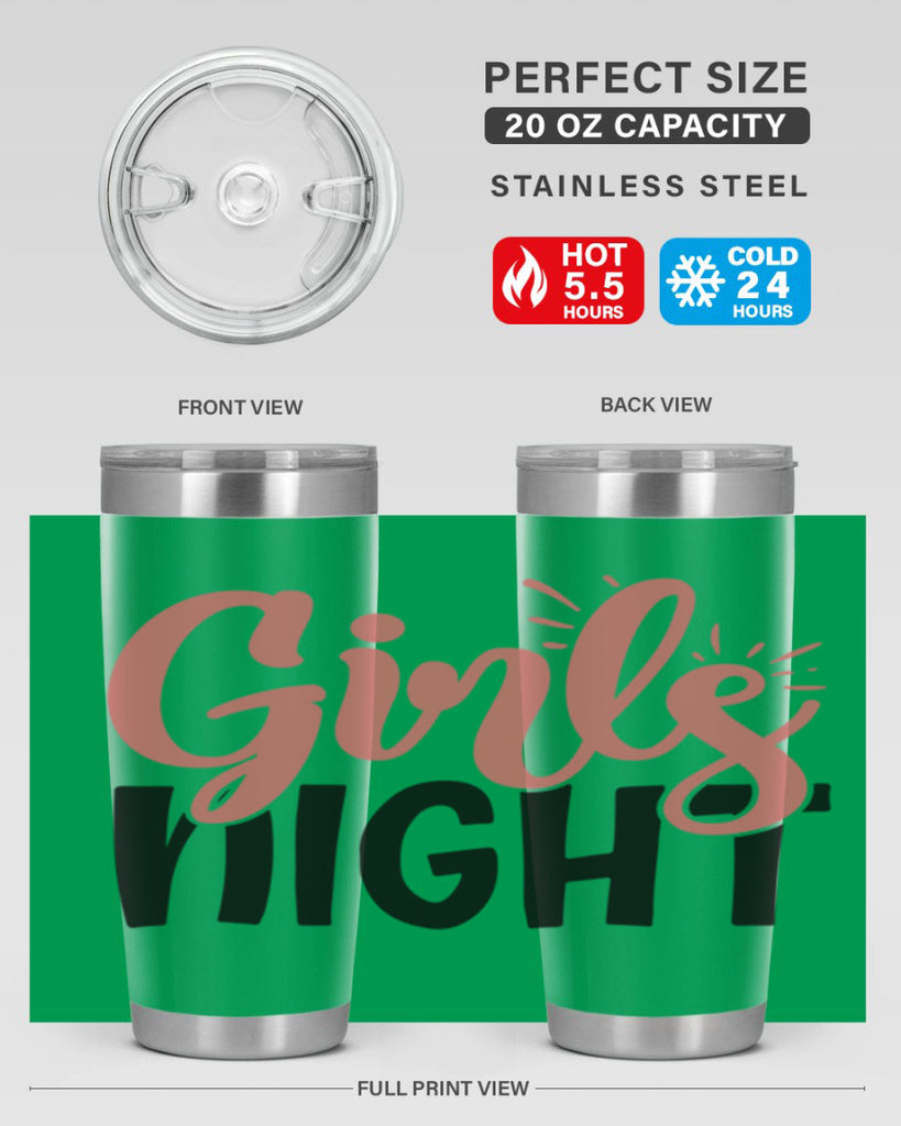 girls night Style 53#- Best Friend- Tumbler