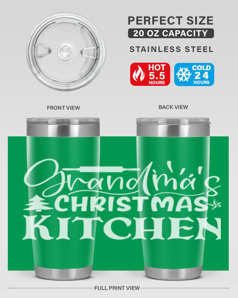 grandmas christmas kitchen 35#- kitchen- Tumbler