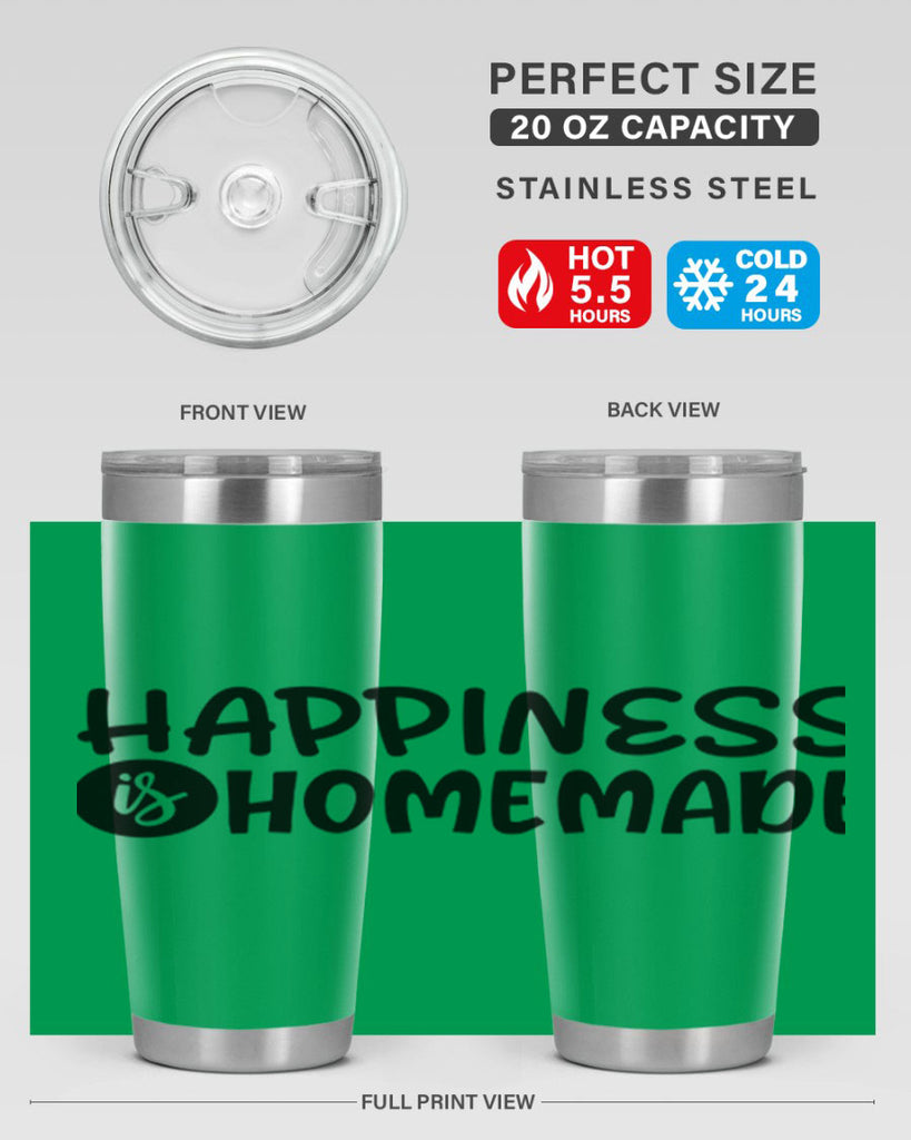 happiness is homemade 40#- home- Tumbler