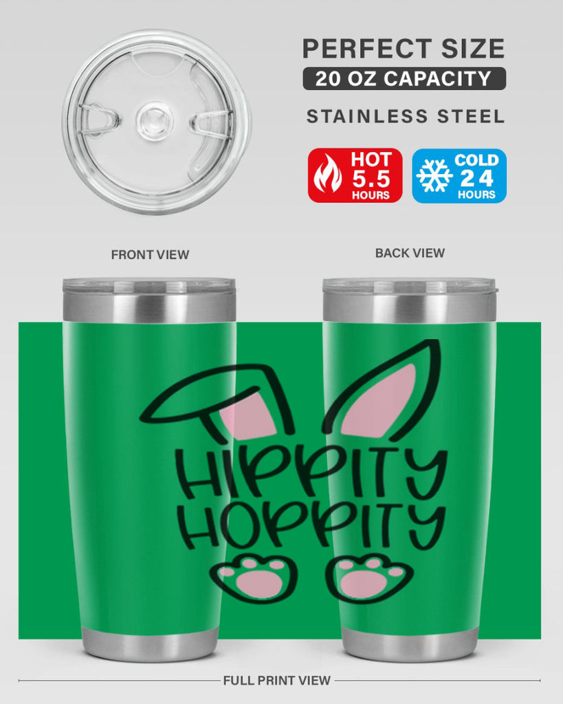 hippity hoppity 28#- easter- Tumbler