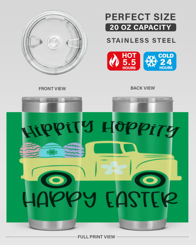 hippity hoppity happy 29#- easter- Tumbler