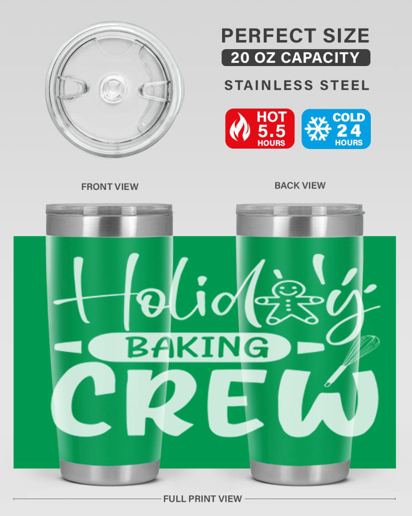 holiday baking crew 34#- kitchen- Tumbler