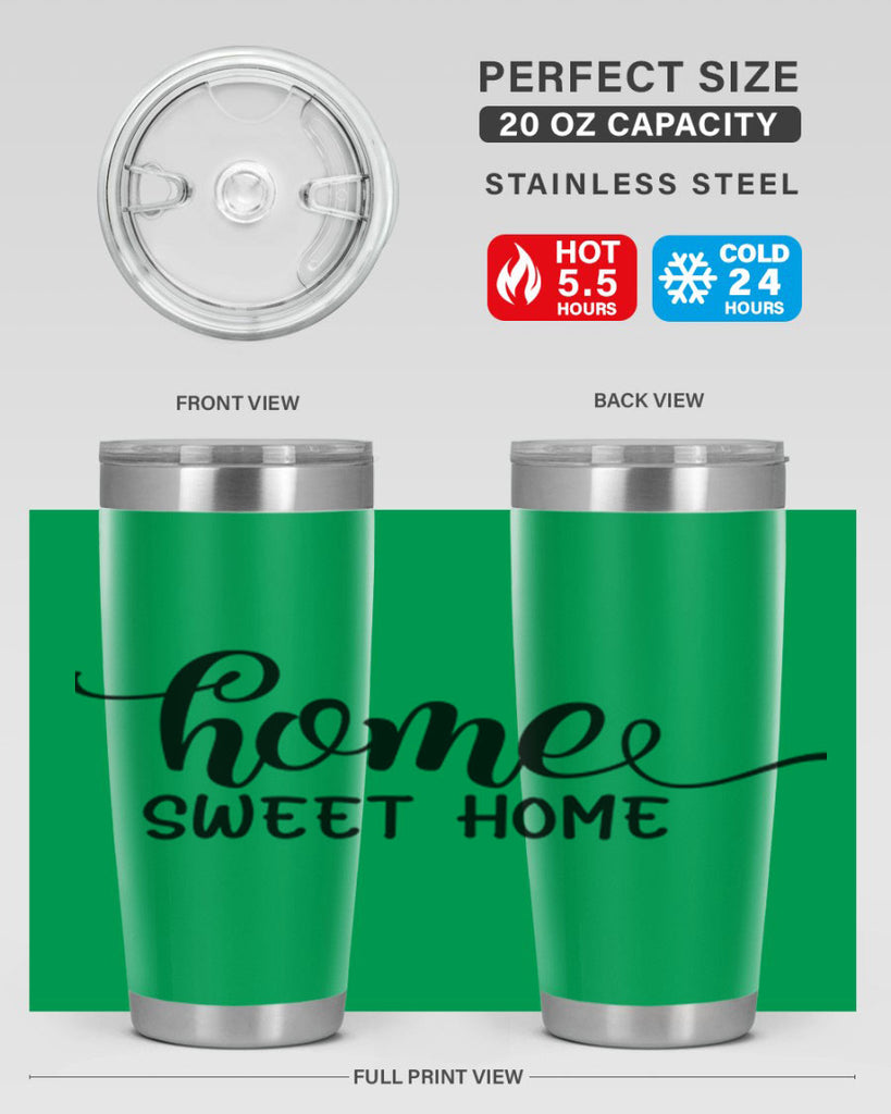 home sweet home 35#- home- Tumbler