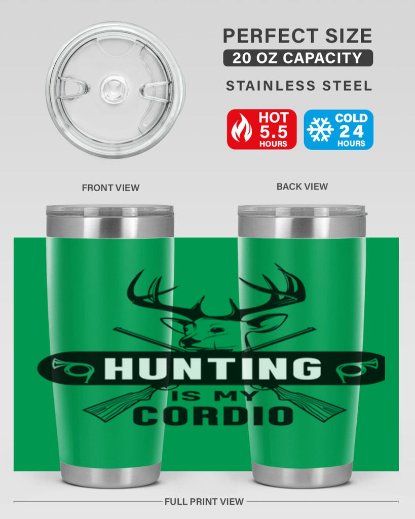 hunting is my 24#- hunting- Tumbler