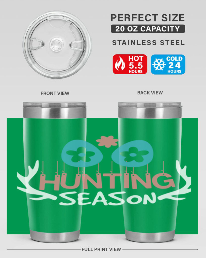 hunting season 74#- easter- Tumbler