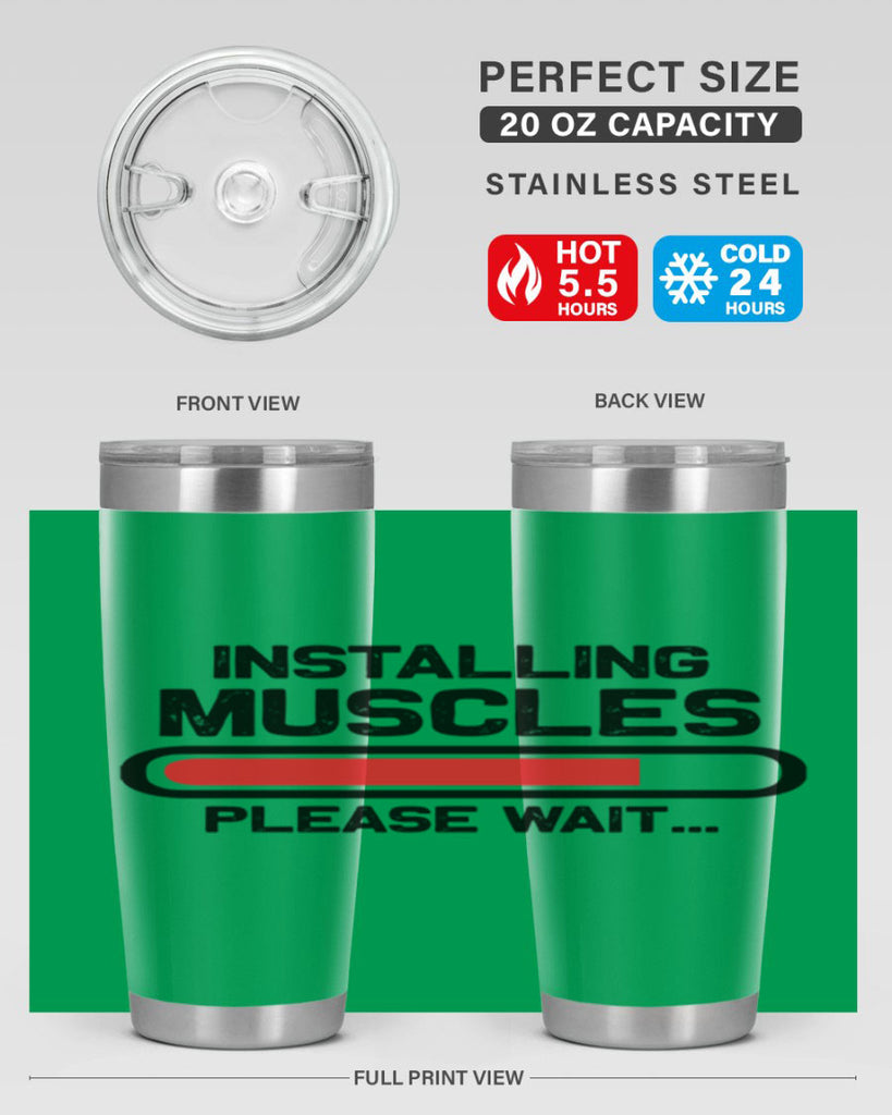 installing muscles please wait 7#- gym- Tumbler