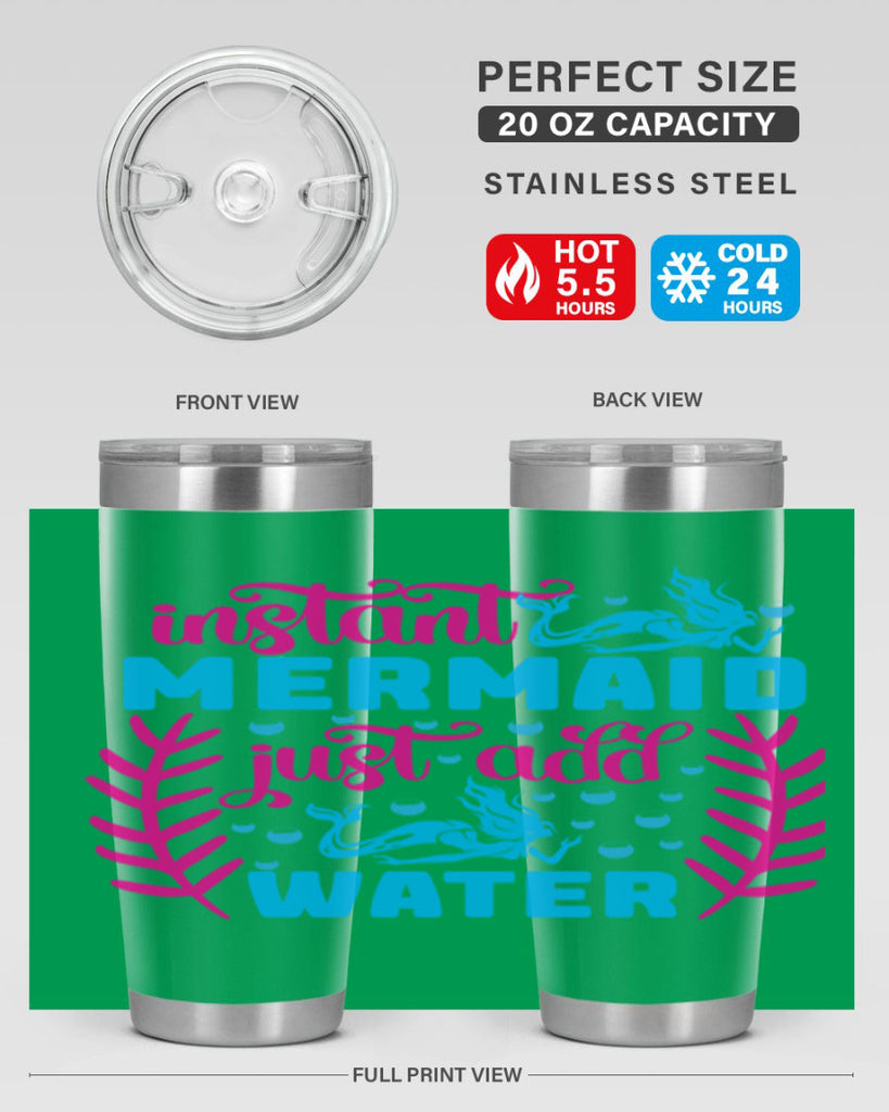 instant mermaid just add water 266#- mermaid- Tumbler