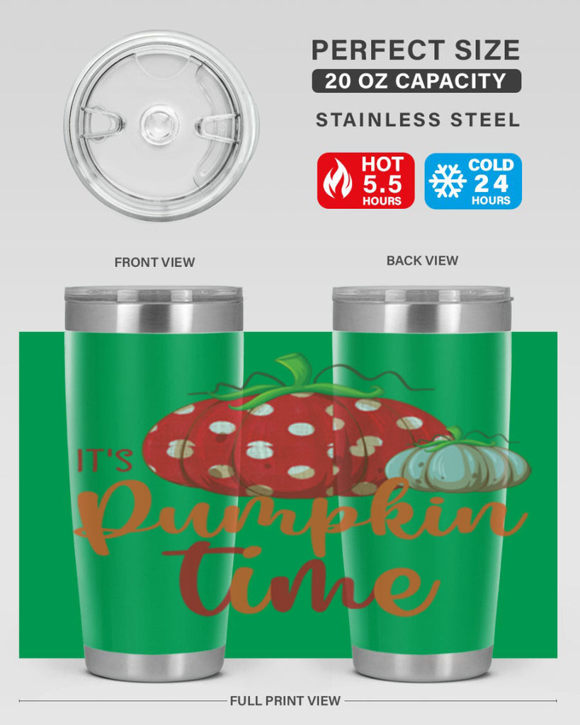 it s pumpkin time 368#- fall- Tumbler