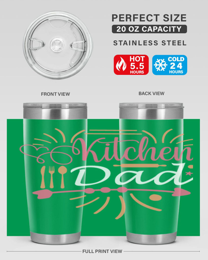 kitchen dad 84#- fathers day- Tumbler