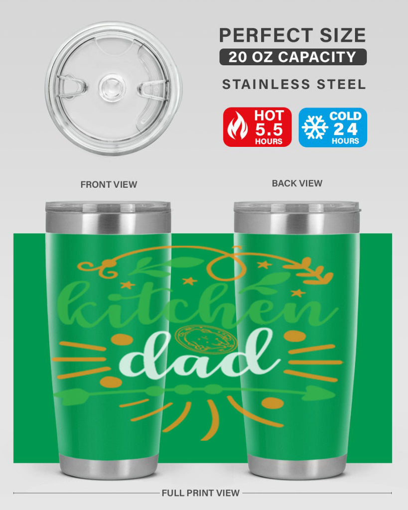 kitchen dad 85#- fathers day- Tumbler