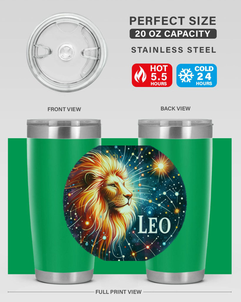 leo 313#- zodiac- Tumbler