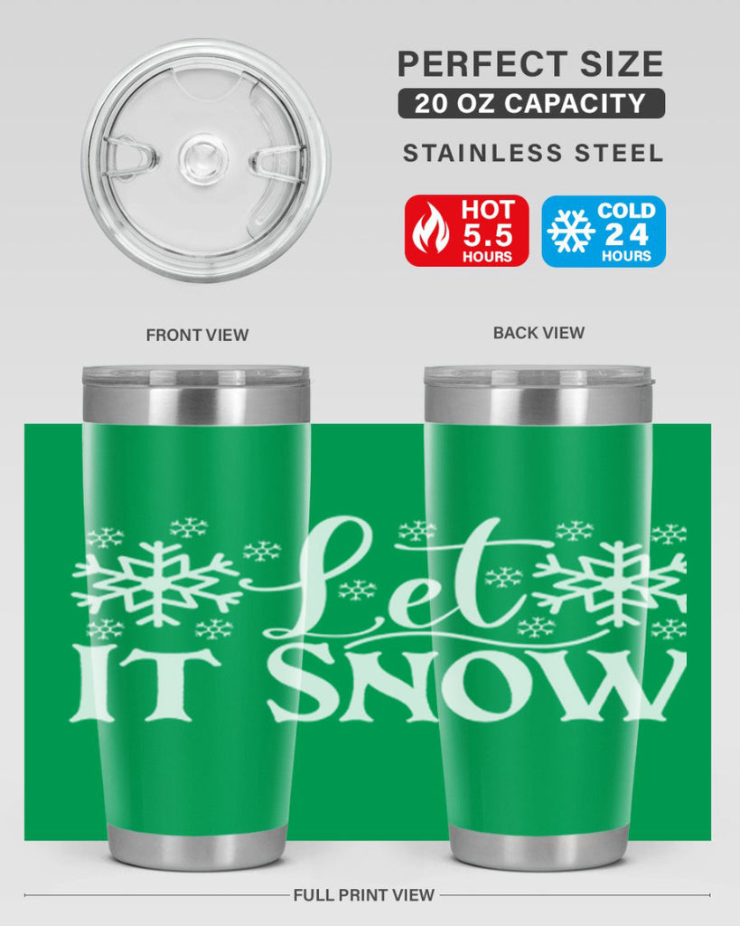 let it snow 26#- kitchen- Tumbler