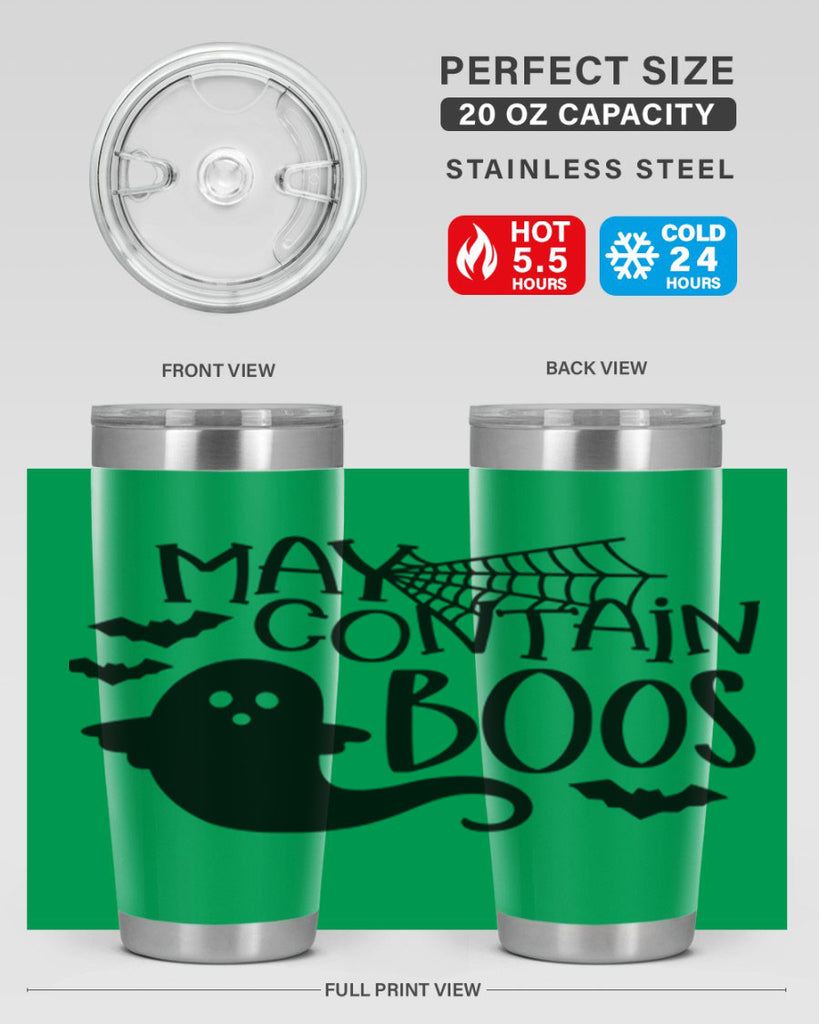 may contains boos 45#- halloween- Tumbler