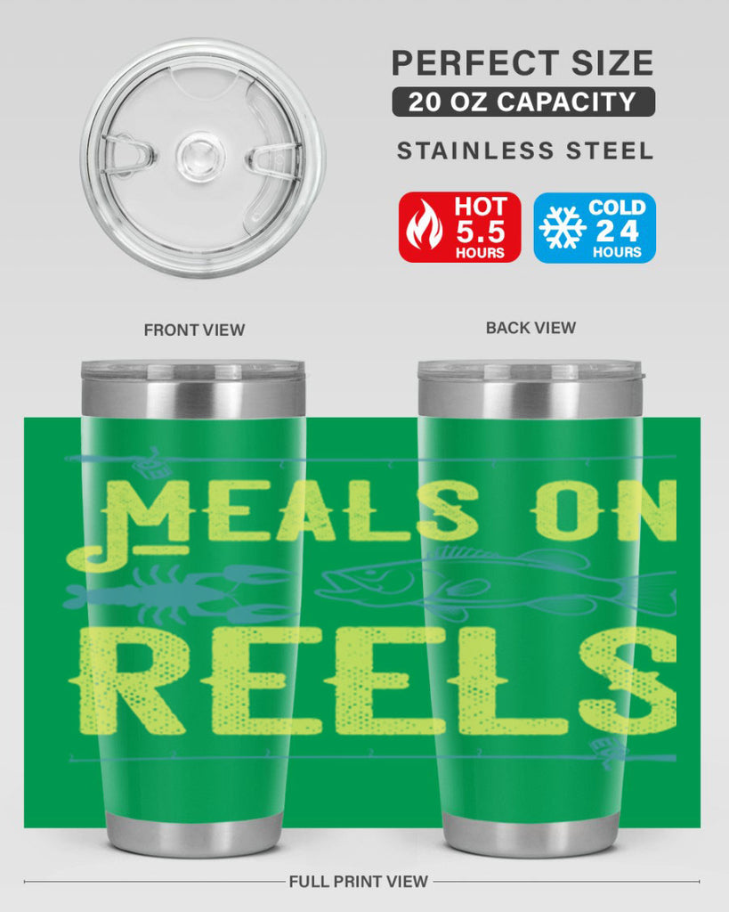 meals on reels 241#- fishing- Tumbler