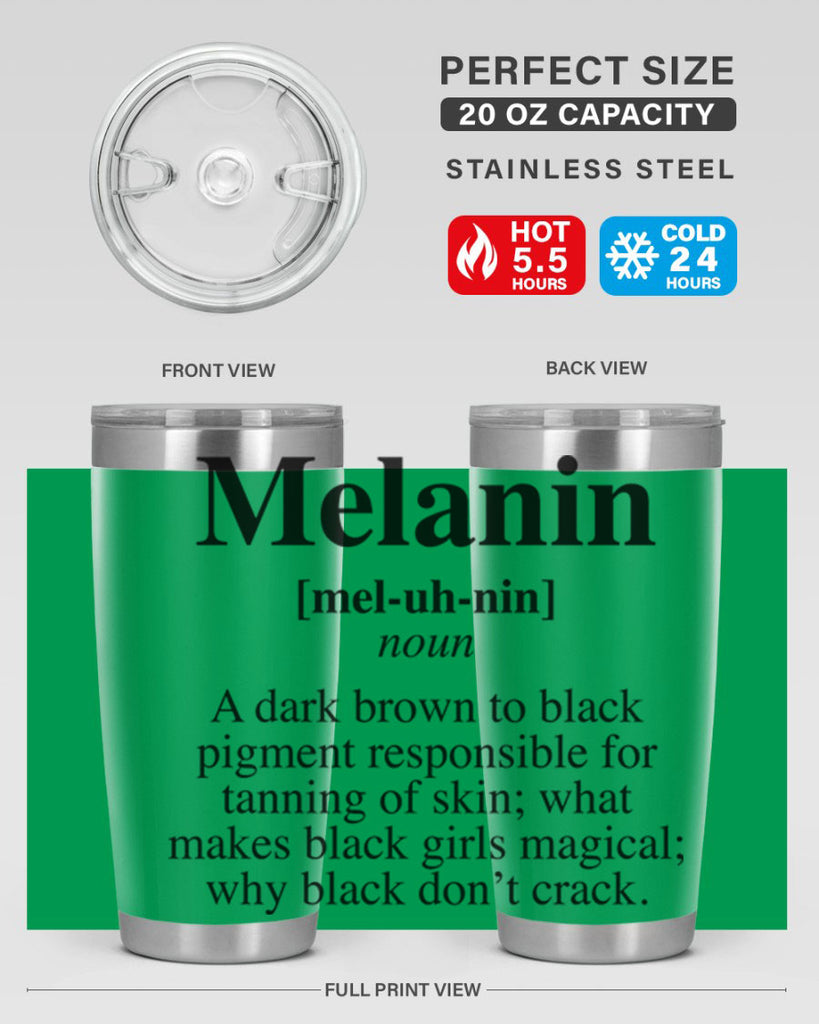 melanin definition 78#- black words phrases- Cotton Tank