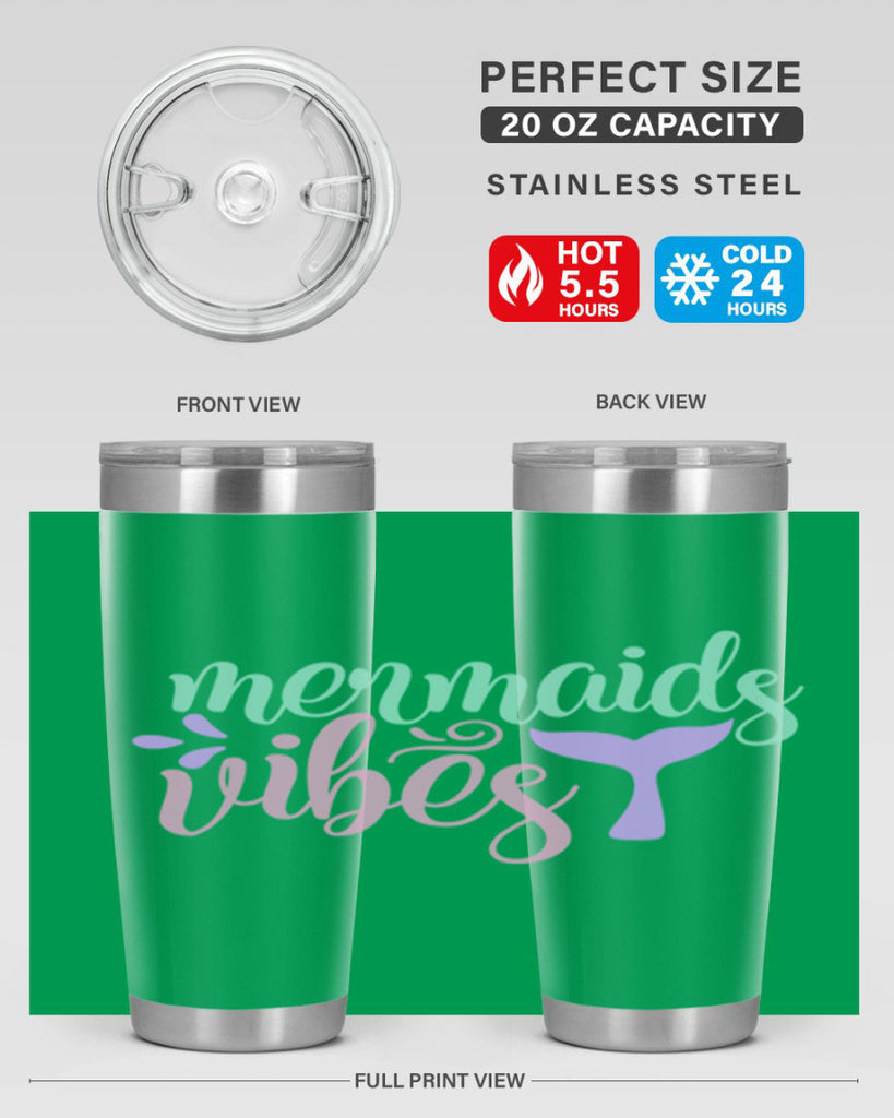 mermaids vibes 5#- mermaid- Tumbler