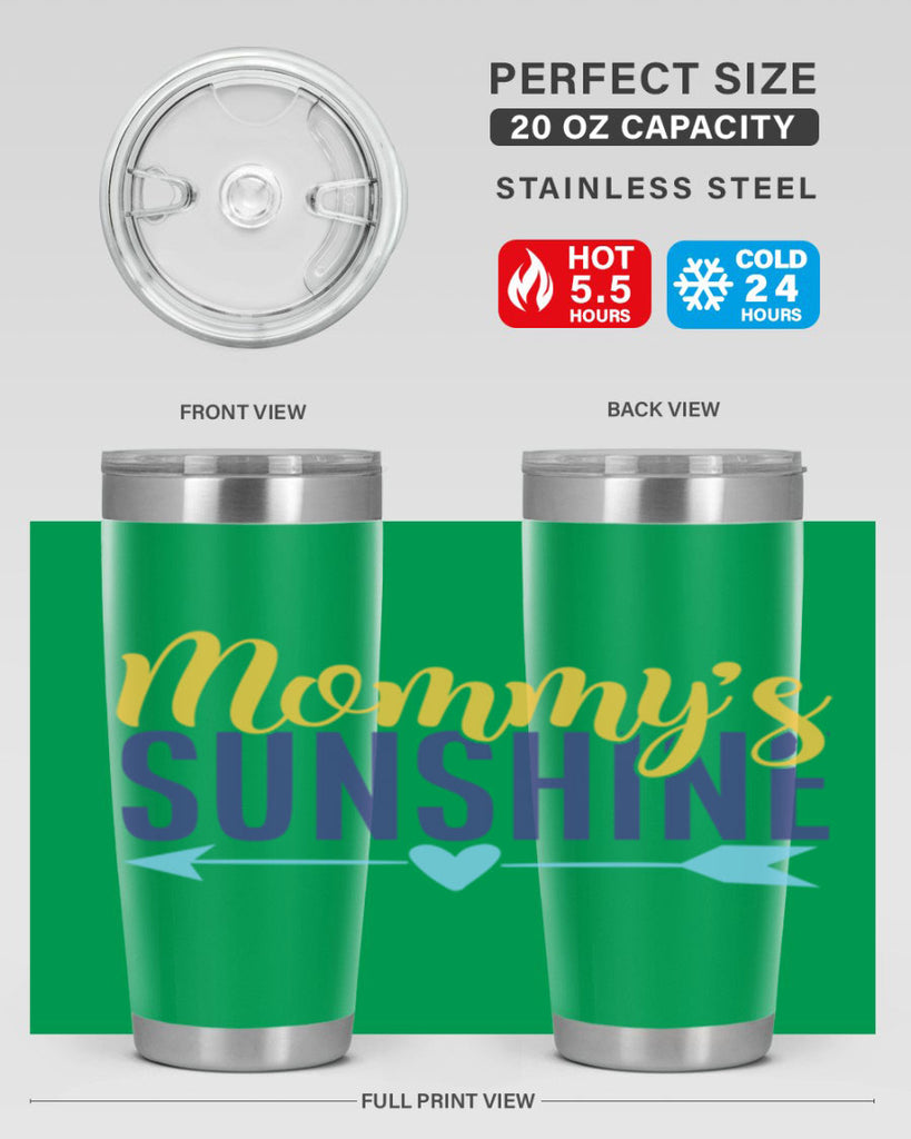 mommys sunshine 424#- mom- Tumbler