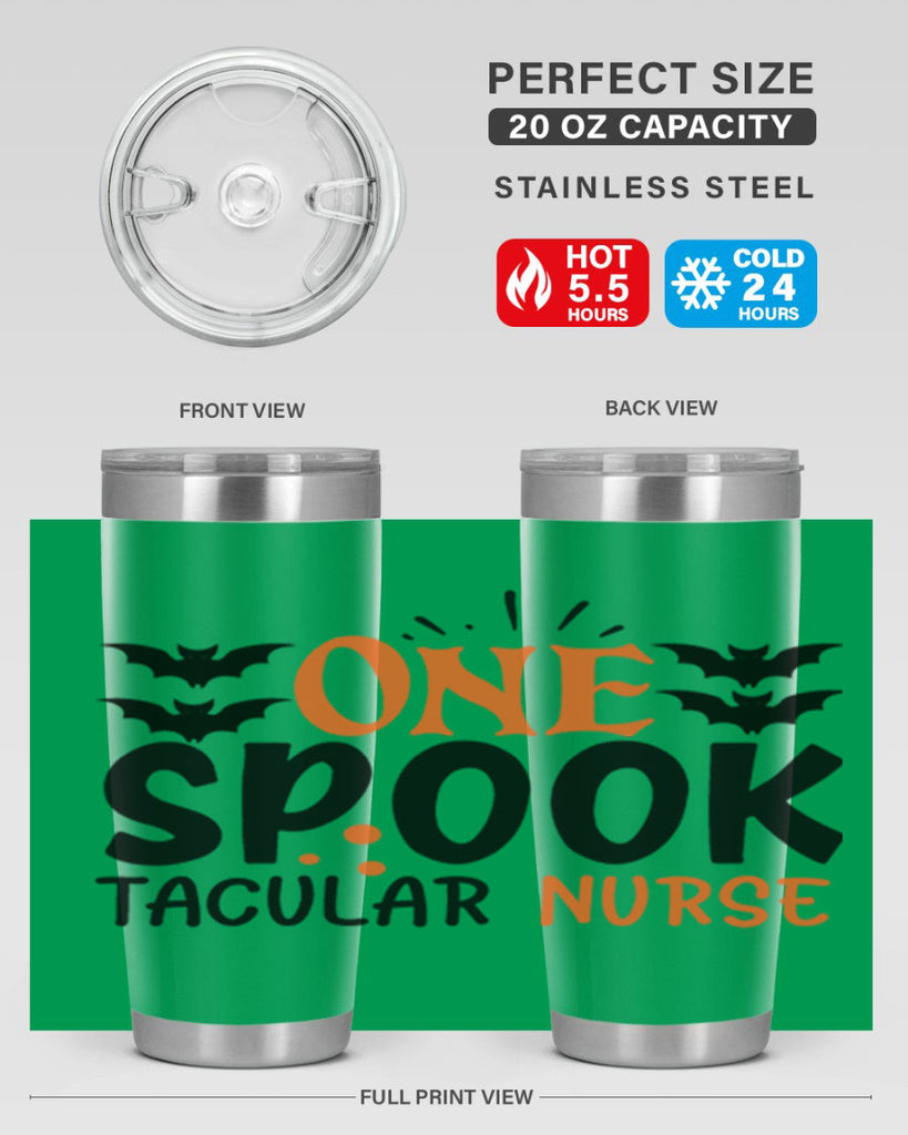 one spooktacular nurse 109#- halloween- Tumbler