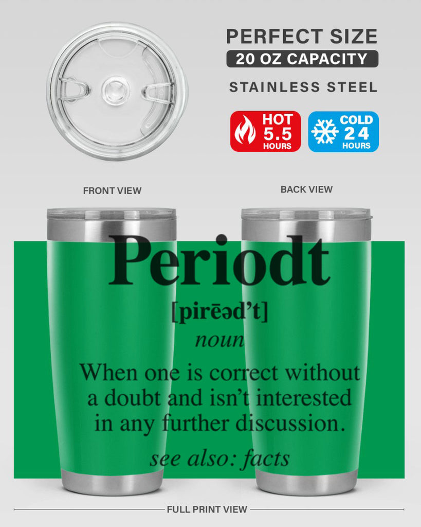 periodt definition 55#- black words phrases- Cotton Tank