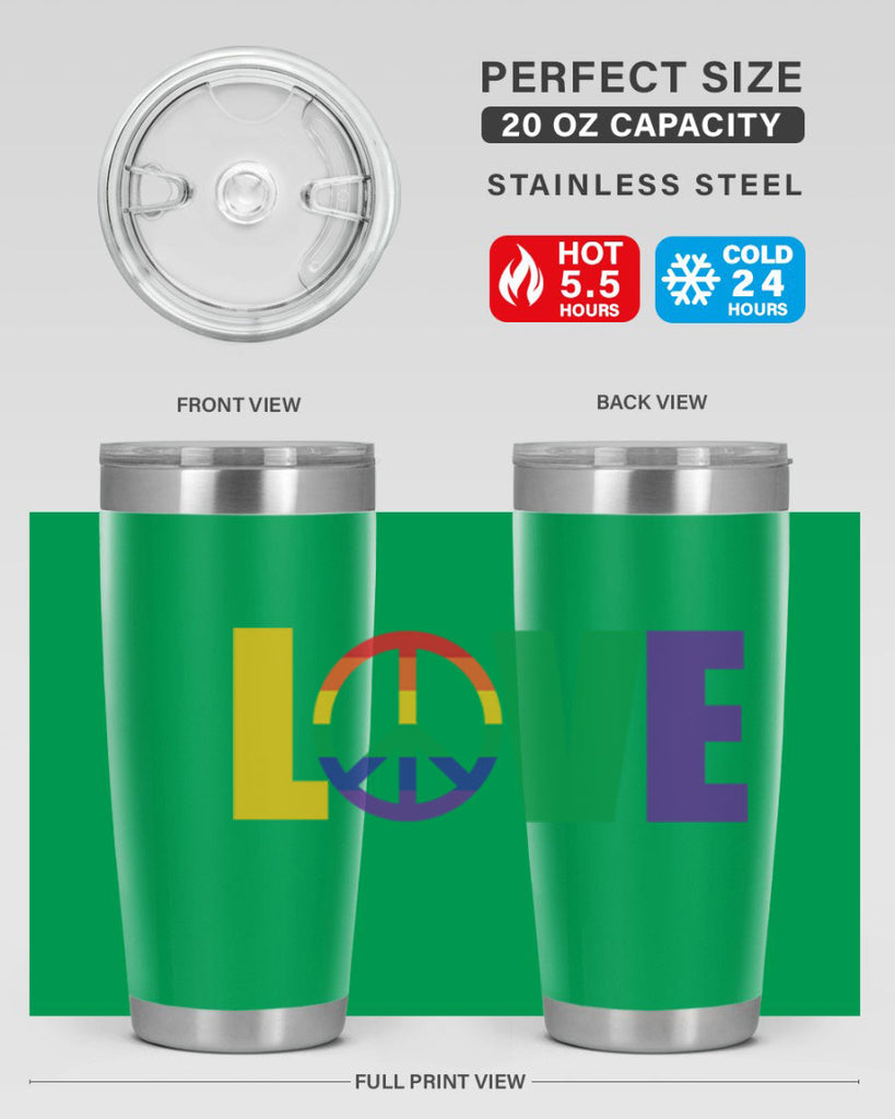 pride love peace 60#- lgbt- Tumbler