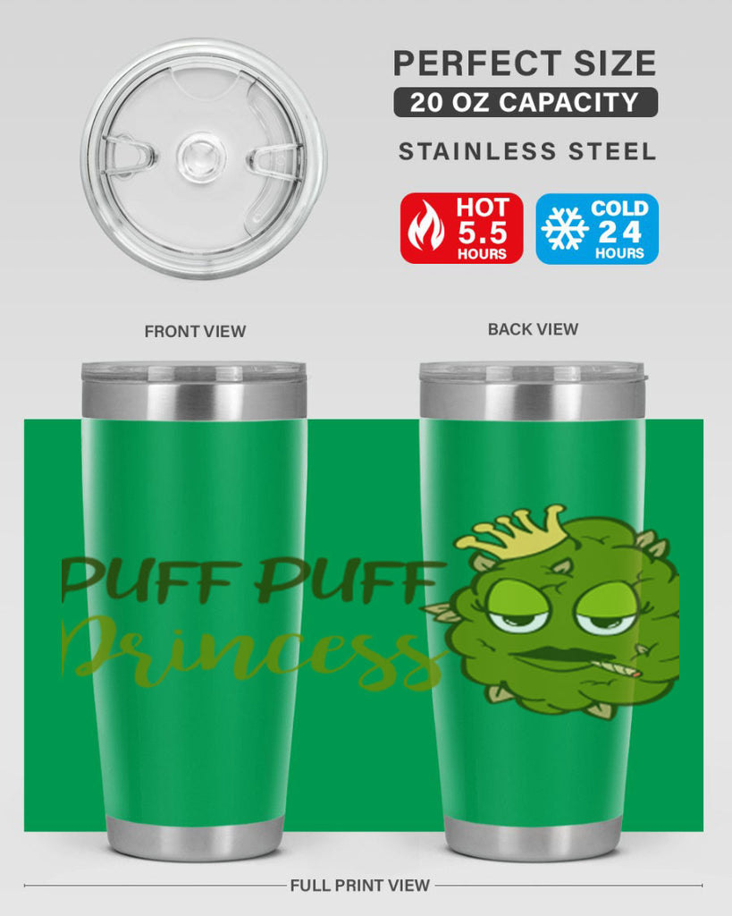 puff puff princess 220#- marijuana- Tumbler