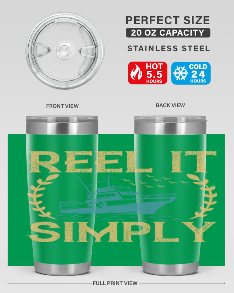 reel it simply 239#- fishing- Tumbler