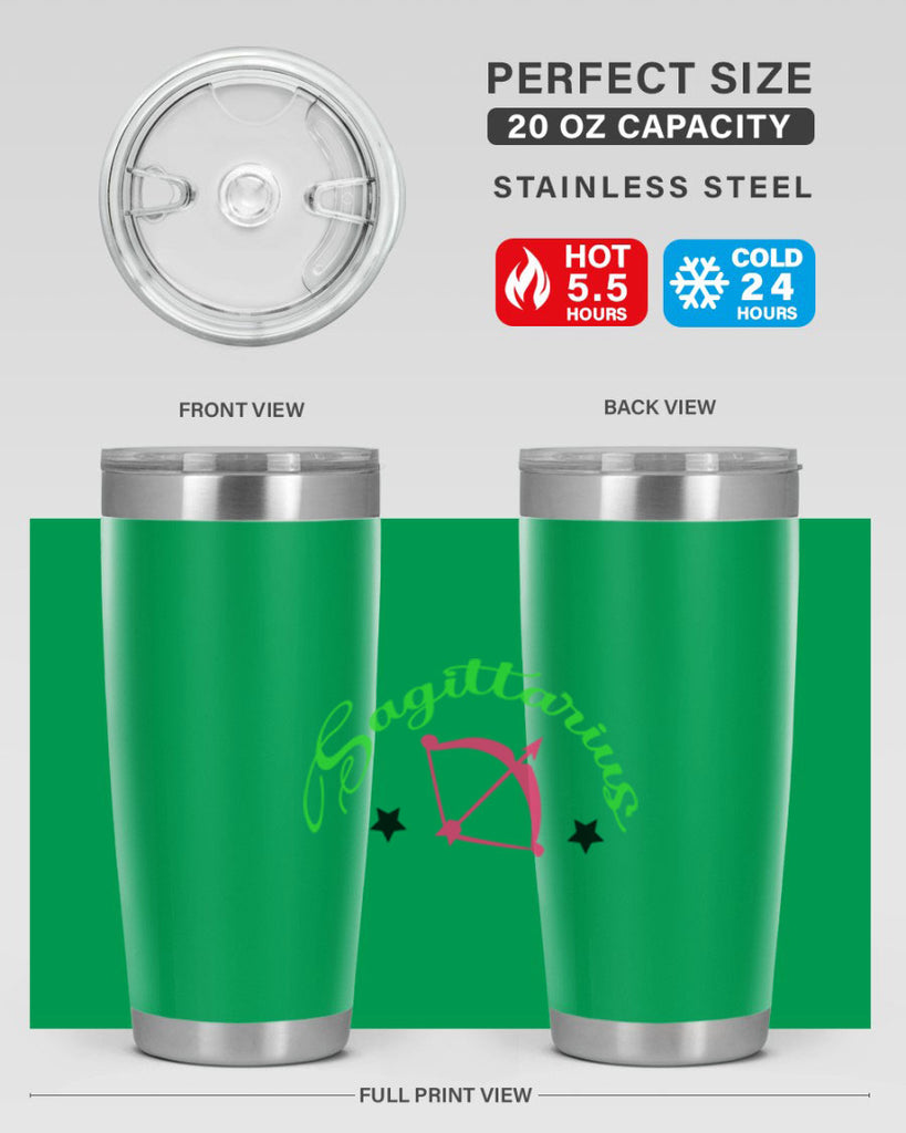 sagittarius 404#- zodiac- Tumbler