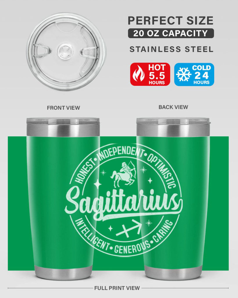 sagittarius 407#- zodiac- Tumbler