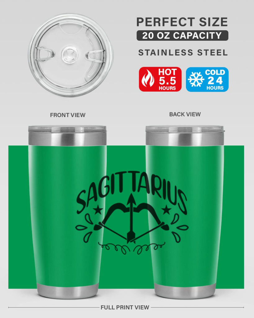 sagittarius 410#- zodiac- Tumbler