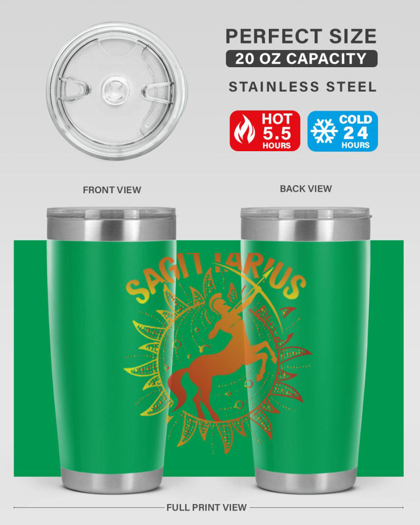 sagittarius 415#- zodiac- Tumbler