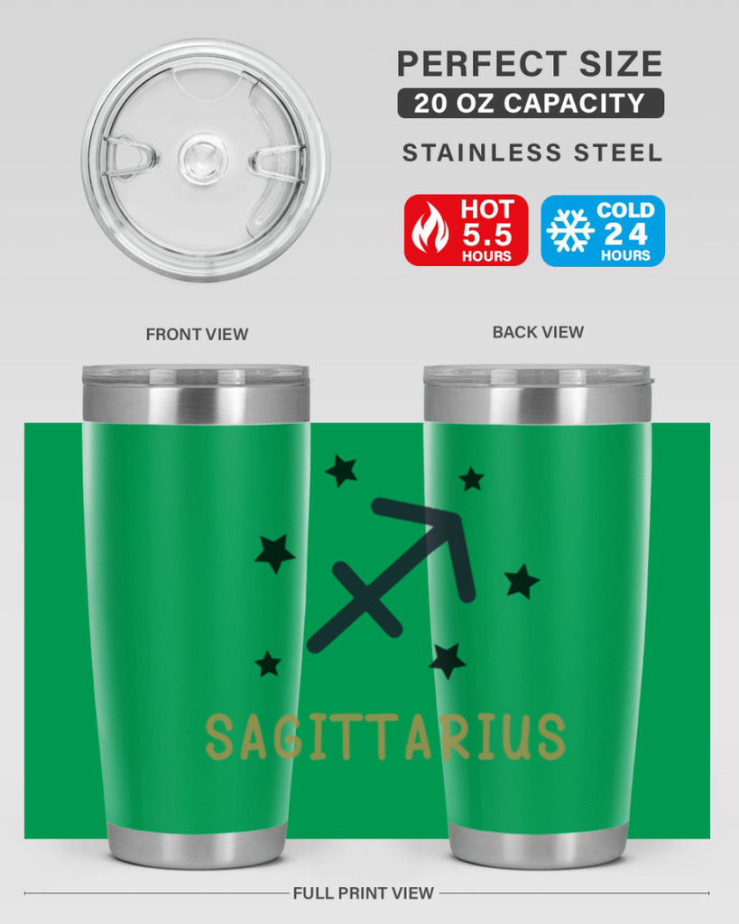 sagittarius 422#- zodiac- Tumbler