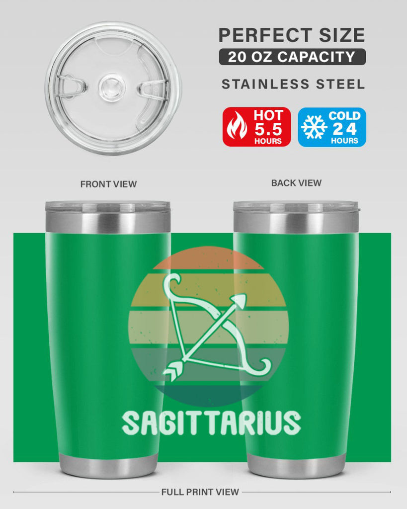 sagittarius 424#- zodiac- Tumbler