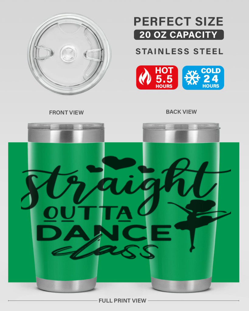 straight outta dance class 80#- ballet- Tumbler