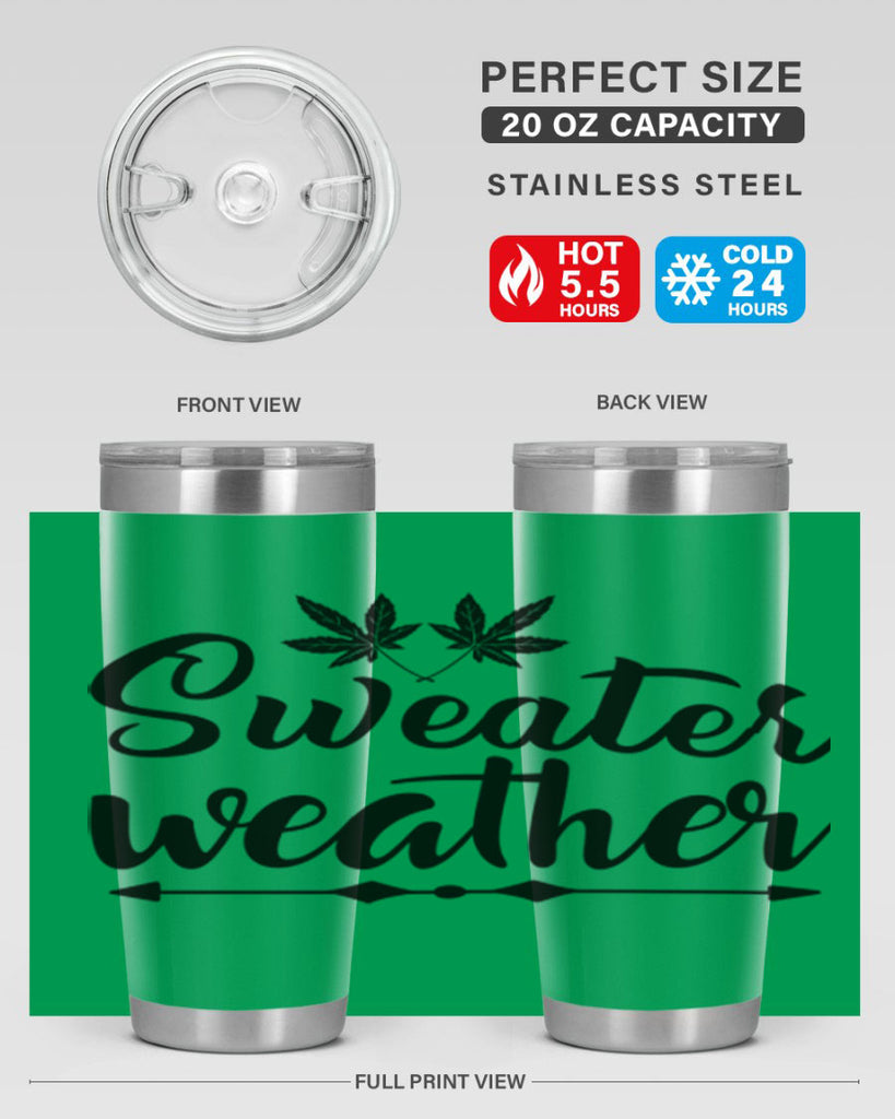 sweater weather 581#- fall- Tumbler