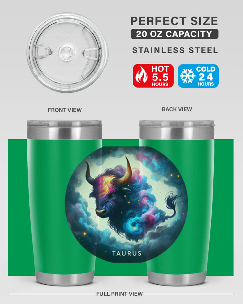 taurus 511#- zodiac- Tumbler