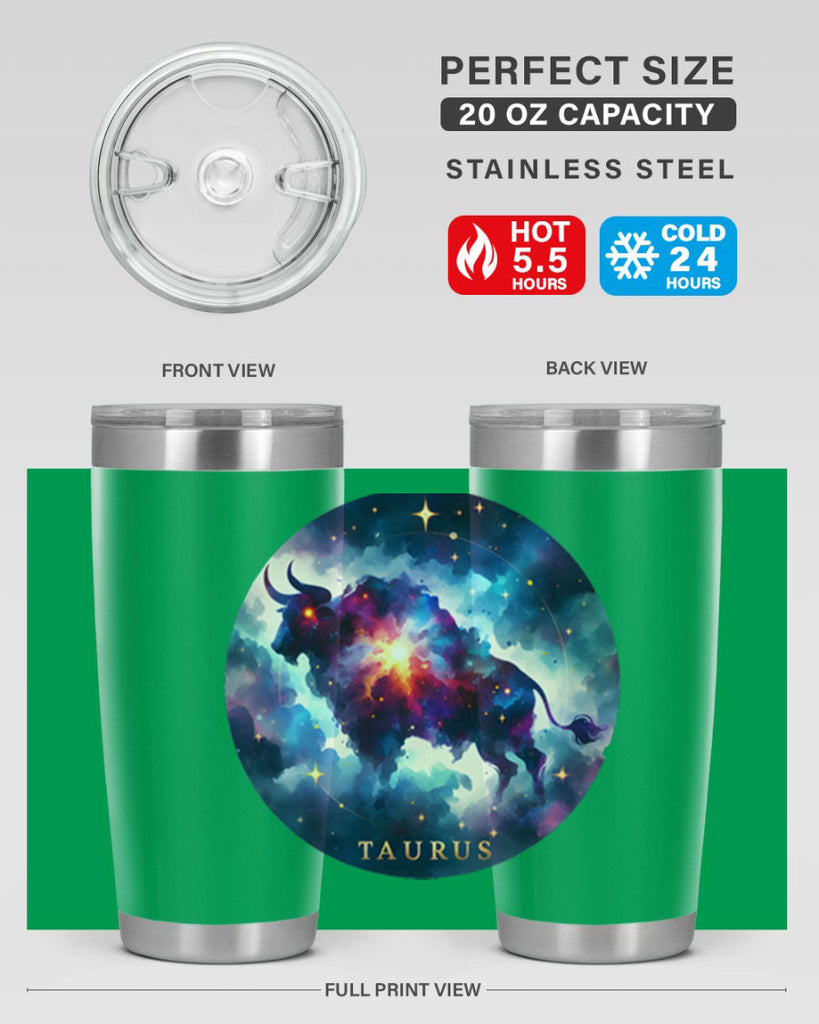 taurus 512#- zodiac- Tumbler