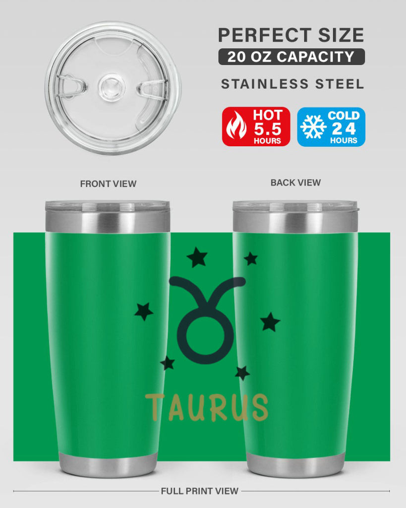 taurus 517#- zodiac- Tumbler