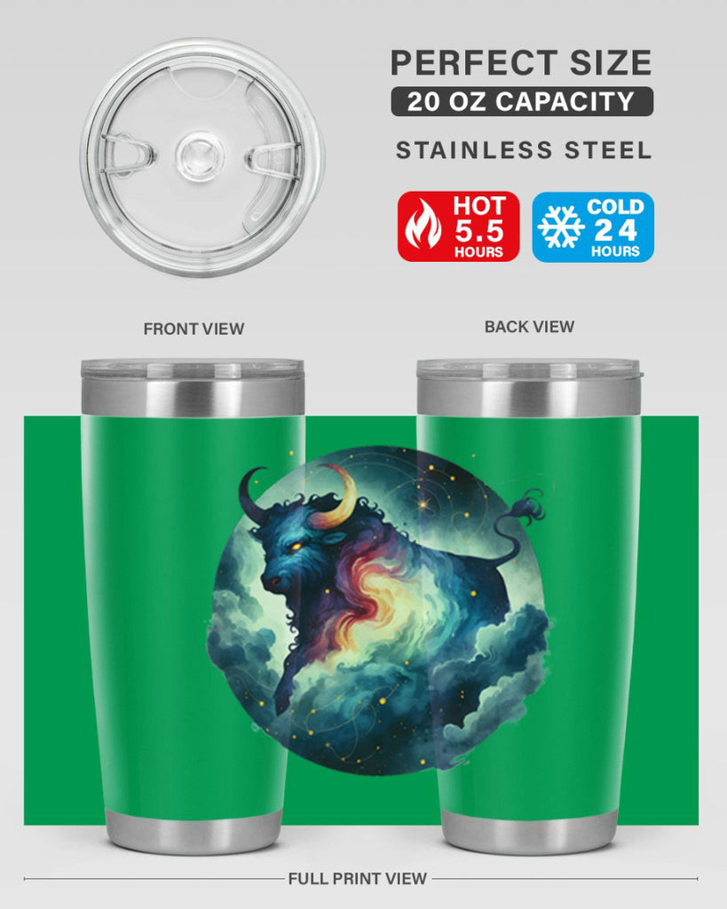 taurus 523#- zodiac- Tumbler