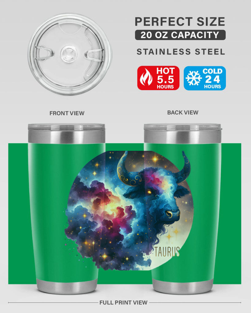 taurus 524#- zodiac- Tumbler