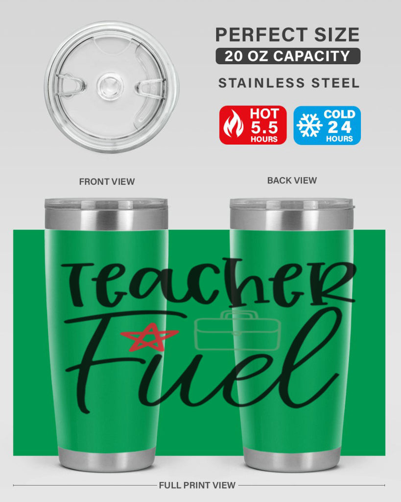 teacher fuel Style 145#- teacher- tumbler