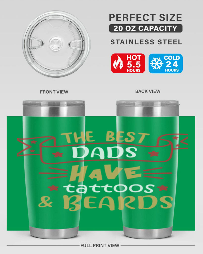 the best dads have tattoos beards 4#- fathers day- Tumbler
