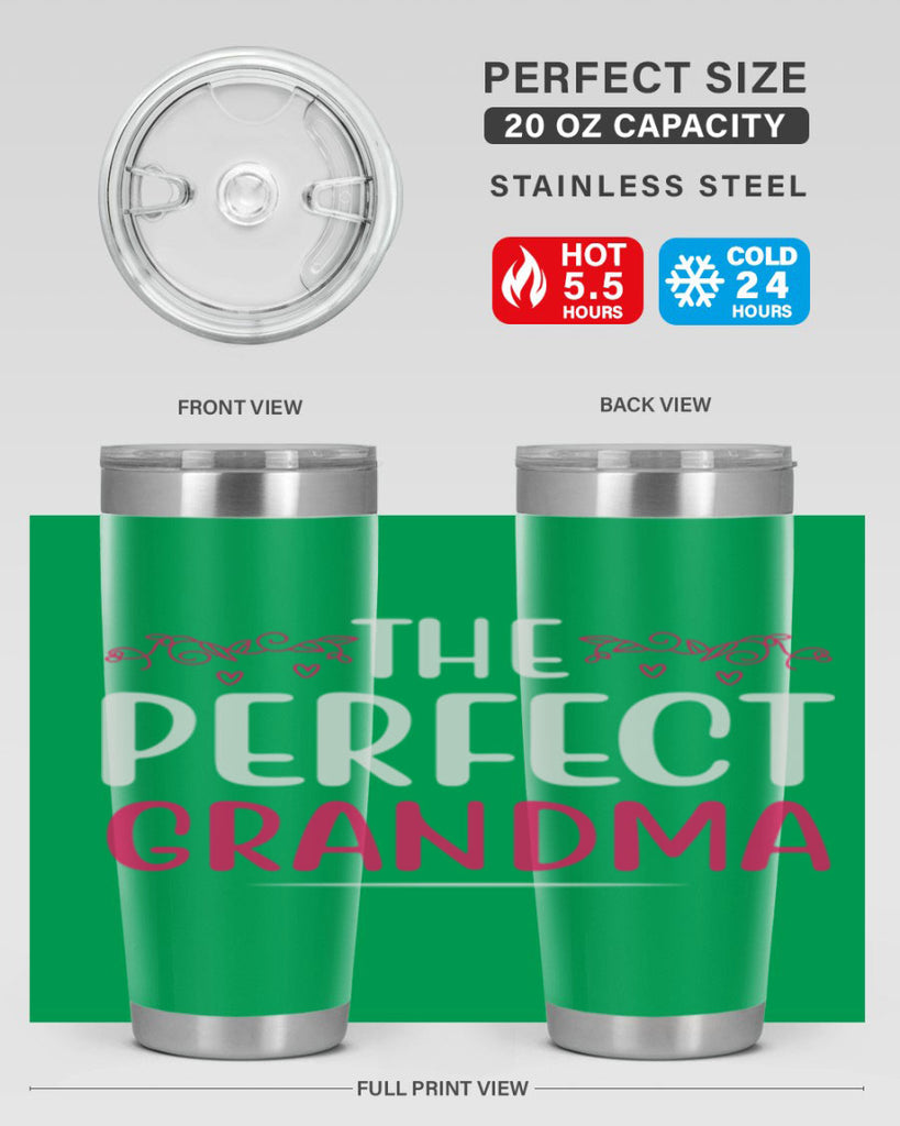 the perfect grandma 49#- mom- Tumbler