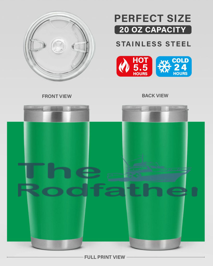 the rodfather 22#- fishing- Tumbler