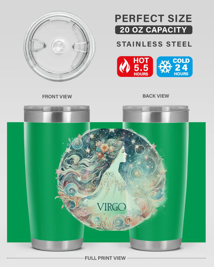 virgo 545#- zodiac- Tumbler