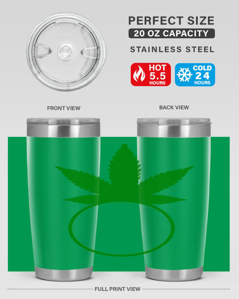 weed 280#- marijuana- Tumbler